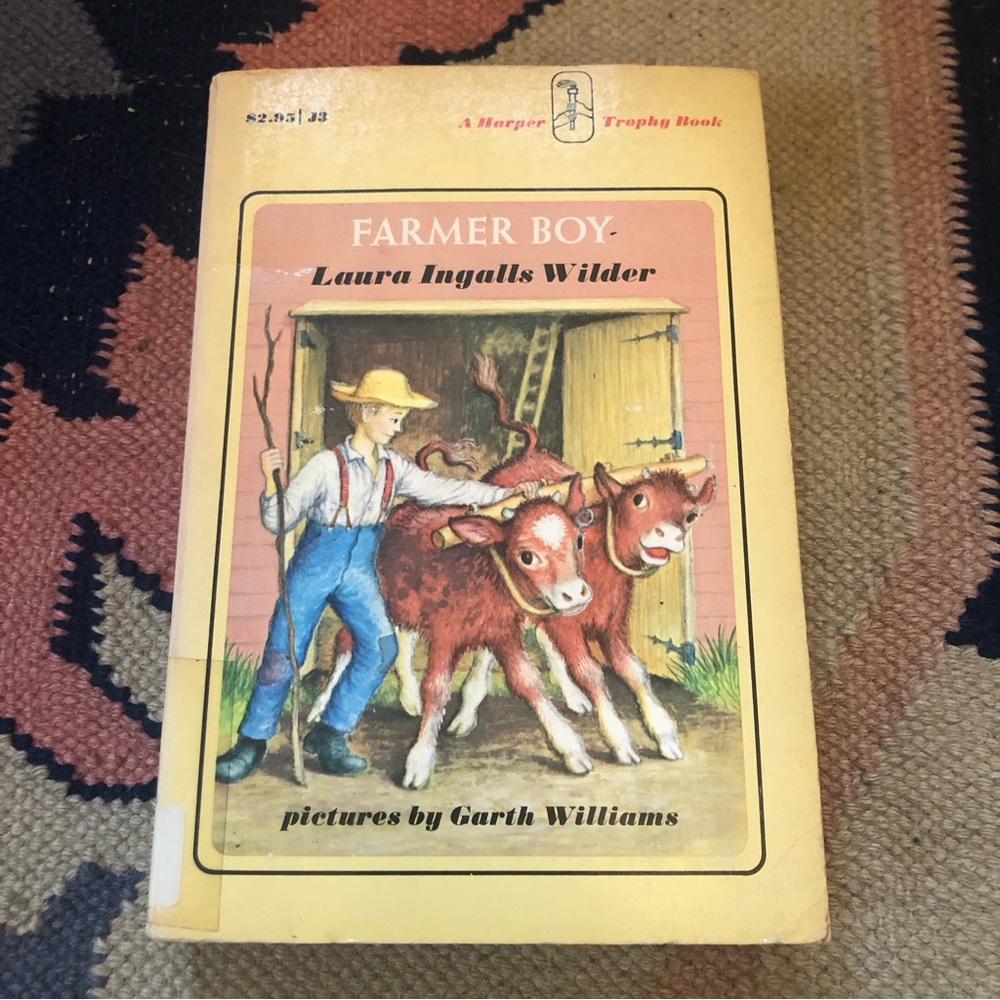 HP 🌸 - Farmer Boy by Laura Ingalls Wilder